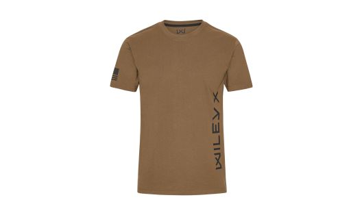WX CANYON T-Shirt, Coyote Brown, Dark Grey Vertical Wiley X