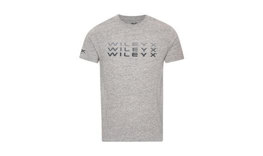 WX Core T-shirt, Grey Melange w/ Wiley X Fade, 