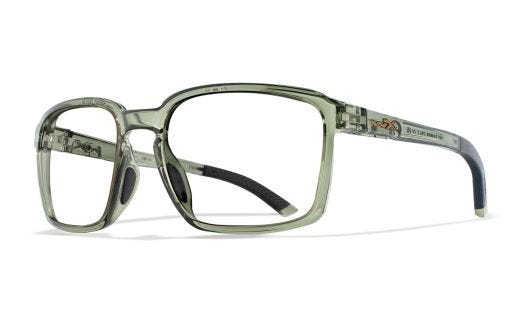 WX ALFA, Lenses: Not included, Frame: Gloss Crystal Light Olive/Grey