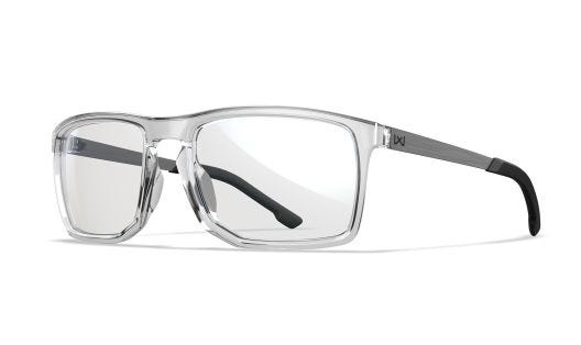 WX AXE, Lenses: Not included, Frame: Gloss Crystal Clear