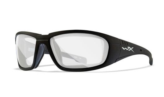 WX BOSS, Lenses: Clear, Frame: Matte Black