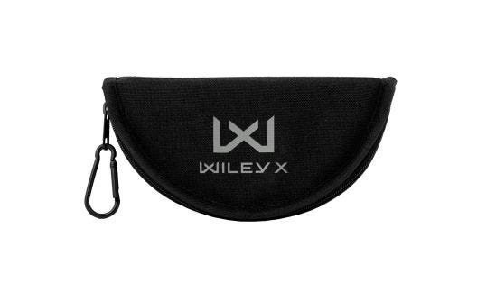 WX Case, Semi Hard w/ Molle Strap, Black with WX/Wiley X Logo