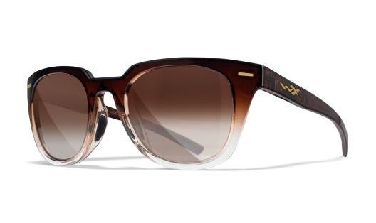 WX ULTRA, Lenses: Brown Gradient, Frame: Gloss Crystal Brown Fade