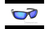 WX GRAVITY, Lenses: CAPTIVATE™ Polarized Blue Mirror, Frame: Black Crystal Image Thumbnail