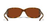 WX AFFINITY, Lenses: CAPTIVATE™ Polarized Bronze Mirror, Frame: Matte Demi Brown Image Thumbnail