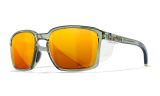 WX ALFA, Lenses: CAPTIVATE™ Polarized Bronze Mirror, Frame: Gloss Crystal Light Olive/Grey Image Thumbnail