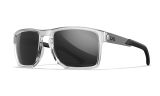 Image of WX APEX, Lenses: CAPTIVATE™ Grey, Frame: Gloss Crystal Clear