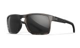 Image of WX APEX, Lenses: CAPTIVATE™ Polarized Black Mirror, Frame: Matte Tortoise Brown