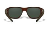 WX ASPECT, Lenses: Polarized Platinum Flash, Frame: Matte Demi Brown Image Thumbnail