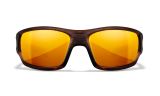 WX BREACH, Lenses: CAPTIVATE™ Polarized Bronze Mirror, Frame: Matte Hickory Brown Image Thumbnail