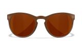 WX COVERT, Lenses: CAPTIVATE™ Polarized Copper, Frame: Gloss Coffee/Crystal Brown Image Thumbnail