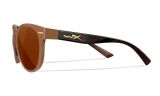 WX COVERT, Lenses: CAPTIVATE™ Polarized Copper, Frame: Gloss Coffee/Crystal Brown Image Thumbnail