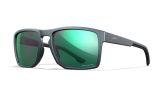 WX FOUNDER, Lenses: CAPTIVATE™ Polarized Green Mirror, Frame: Matte Graphite Image Thumbnail