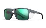 WX FOUNDER, Lenses: CAPTIVATE™ Polarized Green Mirror, Frame: Matte Graphite Image Thumbnail