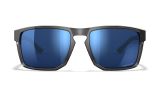 WX FOUNDER, Lenses: CAPTIVATE™ Polarized Blue Mirror, Frame: Gloss Crystal Grey Image Thumbnail