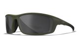Image of WX GRID, Lenses: CAPTIVATE™ Polarized Grey, Frame: Matte Utility Green