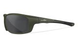 WX GRID, Lenses: CAPTIVATE™ Polarized Grey, Frame: Matte Utility Green Image Thumbnail