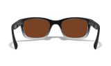 WX HELIX, Lenses: CAPTIVATE™ Polarized Bronze Mirror, Frame: Gloss Black Fade to Clear Crystal Image Thumbnail