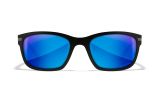 WX HELIX, Lenses: CAPTIVATE™ Polarized Blue Mirror, Frame: Matte Black Image Thumbnail