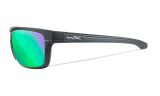 WX KINGPIN, Lenses: CAPTIVATE™ Polarized Green Mirror, Frame: Matte Graphite Image Thumbnail
