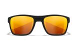 WX KINGPIN, Lenses: CAPTIVATE™ Polarized Bronze Mirror, Frame: Matte Black Image Thumbnail