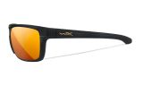 WX KINGPIN, Lenses: CAPTIVATE™ Polarized Bronze Mirror, Frame: Matte Black Image Thumbnail
