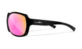 WX MYSTIQUE, Lenses: CAPTIVATE™ Polarized Rose Gold Mirror, Frame: Gloss Black Image Thumbnail