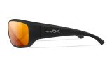 WX OMEGA, Lenses: CAPTIVATE™ Polarized Bronze Mirror, Frame: Matte Black Image Thumbnail