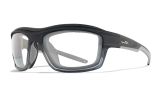 Image of WX OZONE, Lenses: Not included, Frame: Matte Charcoal fade to Grey