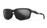 WX RECON, Lenses: CAPTIVATE™ Polarized Black Mirror, Frame: Matte Black Image Thumbnail