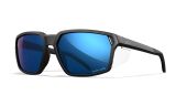 WX SIERRA, Lenses: CAPTIVATE™ Polarized Blue Mirror, Frame: Matte Black Image Thumbnail