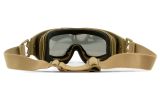 SPEAR, Shields: Grey/Clear, Frame: Matte Tan Image Thumbnail