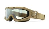 SPEAR DUAL LENS, Shields: Grey/Clear/Light Rust, Frame: Matte Tan Image Thumbnail