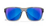 WX TREK, Lenses: CAPTIVATE™ Polarized Blue Mirror, Frame: Gloss Crystal Dark Grey Image Thumbnail