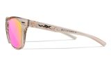 WX ULTRA, Lenses: CAPTIVATE™ Polarized Rose Gold Mirror, Frame: Gloss Crystal Blush Image Thumbnail