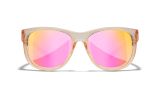 WX WEEKENDER, Lenses: CAPTIVATE™ Polarized Rose Gold Mirror, Frame: Crystal Blush Image Thumbnail