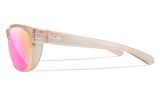 WX WEEKENDER, Lenses: CAPTIVATE™ Polarized Rose Gold Mirror, Frame: Crystal Blush Image Thumbnail