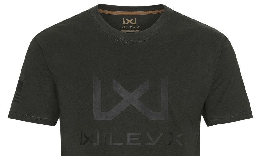 WX CANYON T-Shirt, OD Green, Onyx Black WX/Wiley X Image