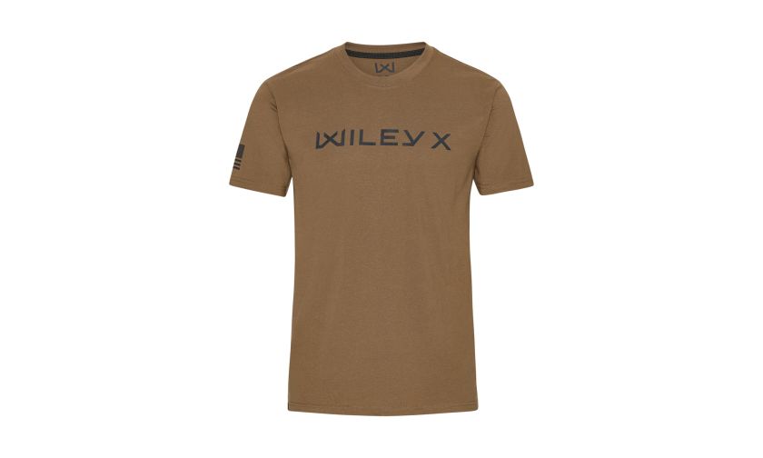WX CANYON T-Shirt, Coyote Brown, Dark Grey Wiley X Image