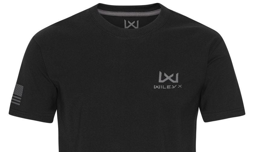 WX CANYON T-Shirt, Onyx Black, Grey WX/Wiley X Image