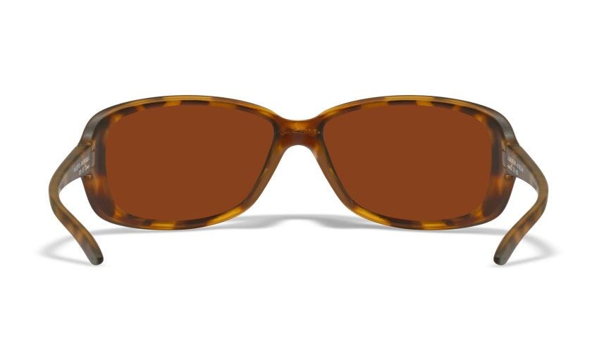 WX AFFINITY, Lenses: CAPTIVATE™ Polarized Bronze Mirror, Frame: Matte Demi Brown Image