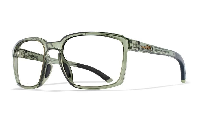 WX ALFA, Lenses: Not included, Frame: Gloss Crystal Light Olive/Grey Image
