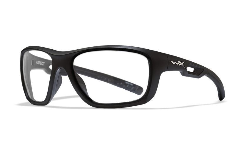WX ASPECT, Lenses: Not included, Frame: Matte Black Image