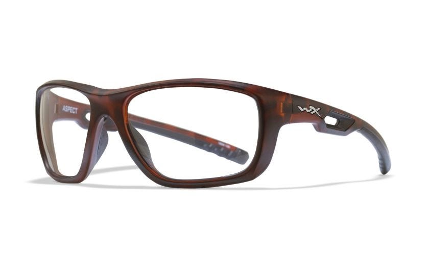 WX ASPECT, Lenses: Not included, Frame: Matte Demi Brown Image