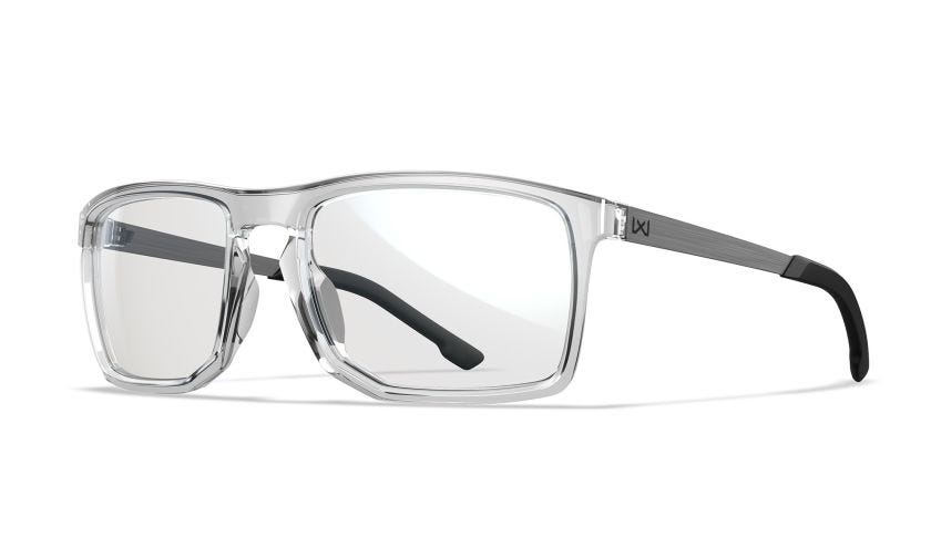 WX AXE, Lenses: Not included, Frame: Gloss Crystal Clear Image