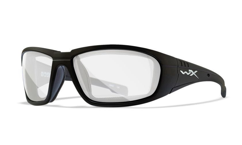 WX BOSS, Lenses: Clear, Frame: Matte Black Image