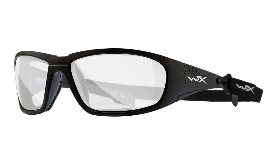 WX BOSS, Lenses: Clear, Frame: Matte Black Image