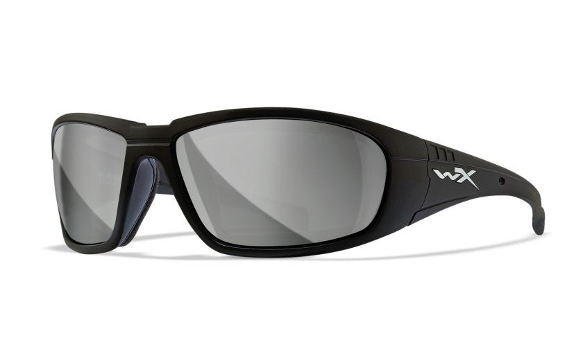 WX BOSS, Lenses: Silver Flash, Frame: Matte Black Image