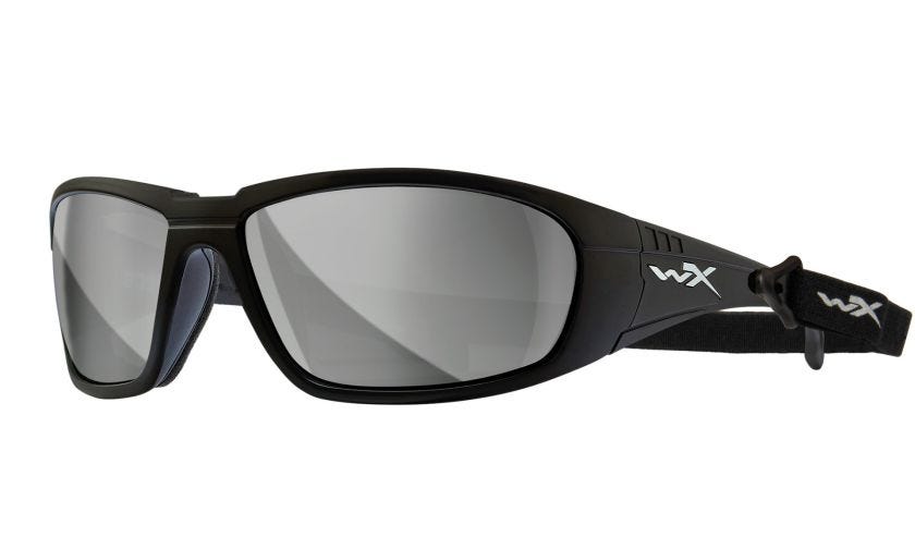 WX BOSS, Lenses: Silver Flash, Frame: Matte Black Image