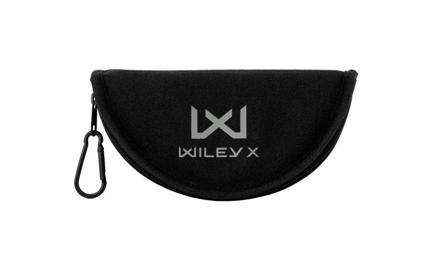 WX Case, Semi Hard w/ Molle Strap, Black with WX/Wiley X Logo Image